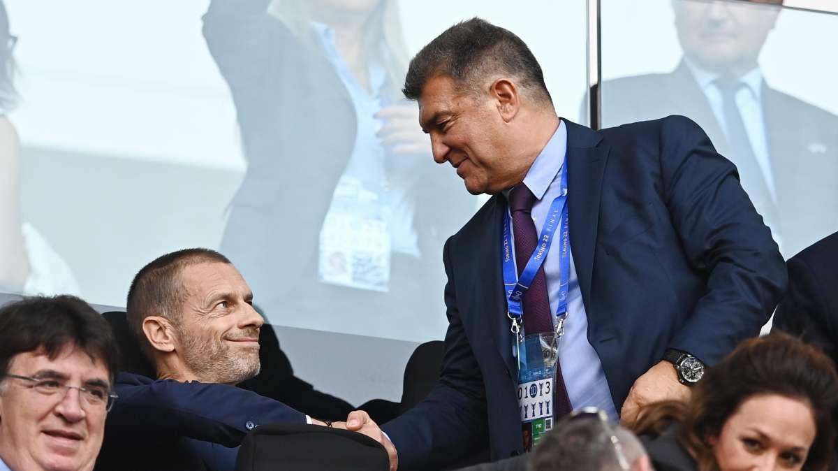 Ceferin amenaza al Barça: "Es una de las situaciones más graves que he visto"