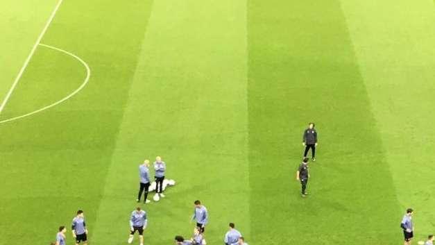 Agenda del día: entrenamiento matinal con la Real entre ceja y ceja