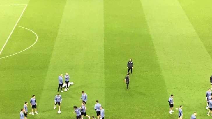 Informe del entrenamiento: la BBC afina puntería y Kovacic se ejercita en solitario