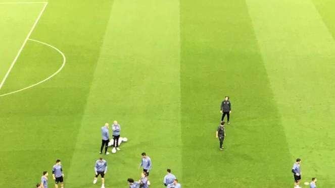 Informe del entrenamiento: Zidane ya cuenta con los internacionales