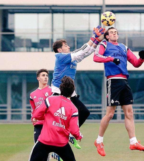 Informe del entrenamiento: Gareth Bale vuelve a trabajar con el grupo. 