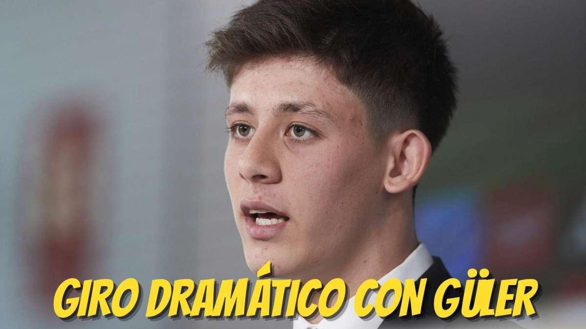 Giro inesperado con Arda Güler en el Real Madrid: ¿hay drama en Valdebebas?