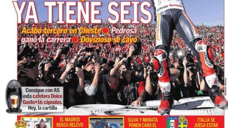 PORTADA - As: "El Madrid busca relevo para Bale"