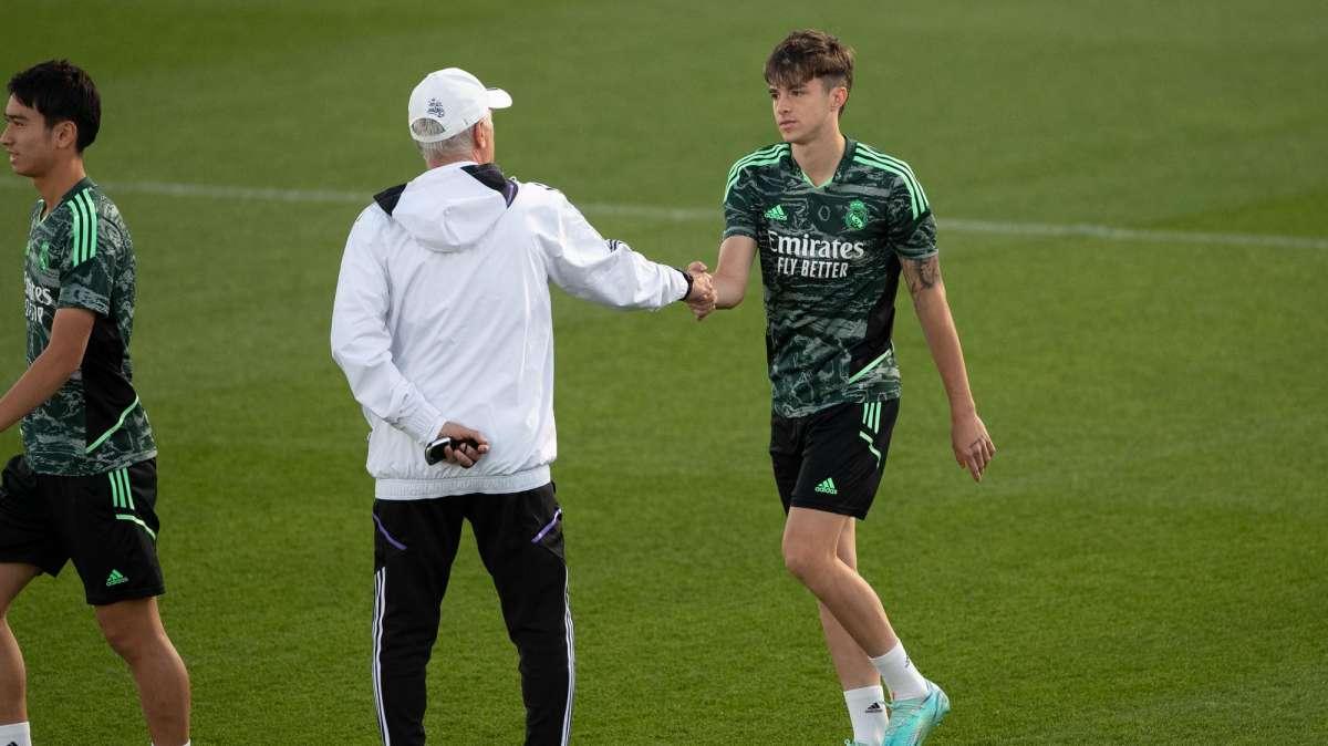 Ancelotti, sobre la cantera: "Pronto serán útiles para el primer equipo"