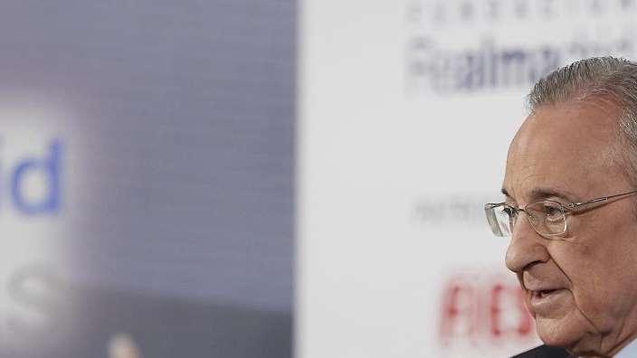 Florentino Pérez no se calla y bromea sobre el fichaje de Mbappé
