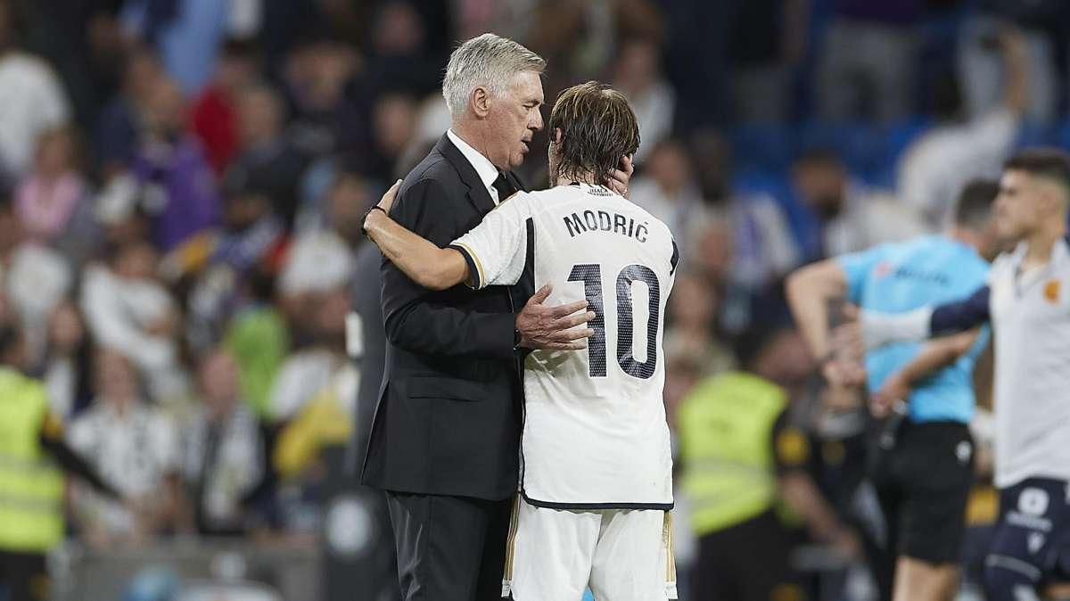 Ancelotti deja caer el adiós de Luka Modric del Real Madrid: "Es muy difícil"