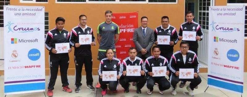 La Fundación Real Madrid impartió un curso de formación a técnicos en México