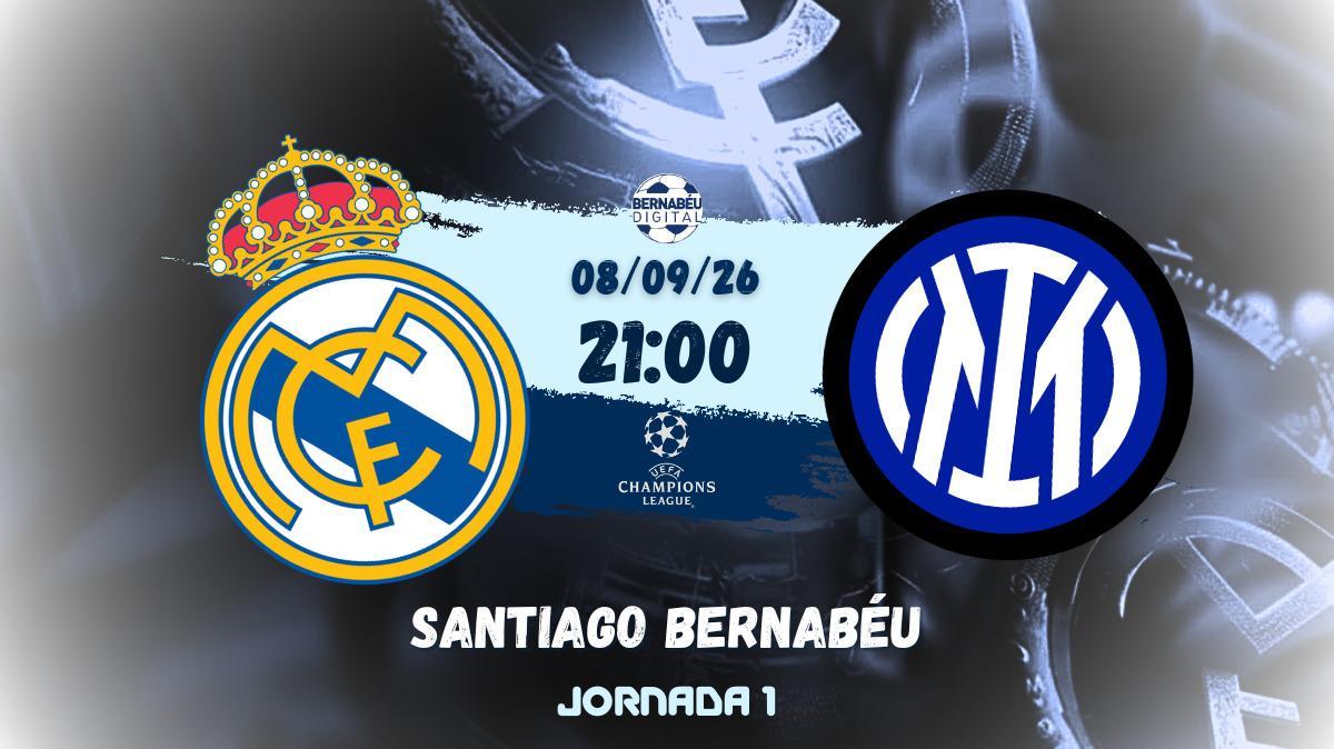 Real Madrid - Inter de Milán | Sigue aquí la previa del partido de Champions