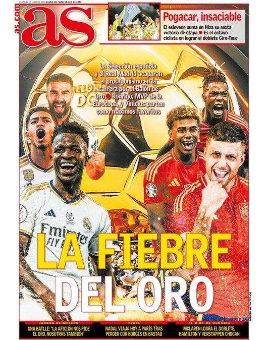 PORTADA | As: "La fiebre del oro"
