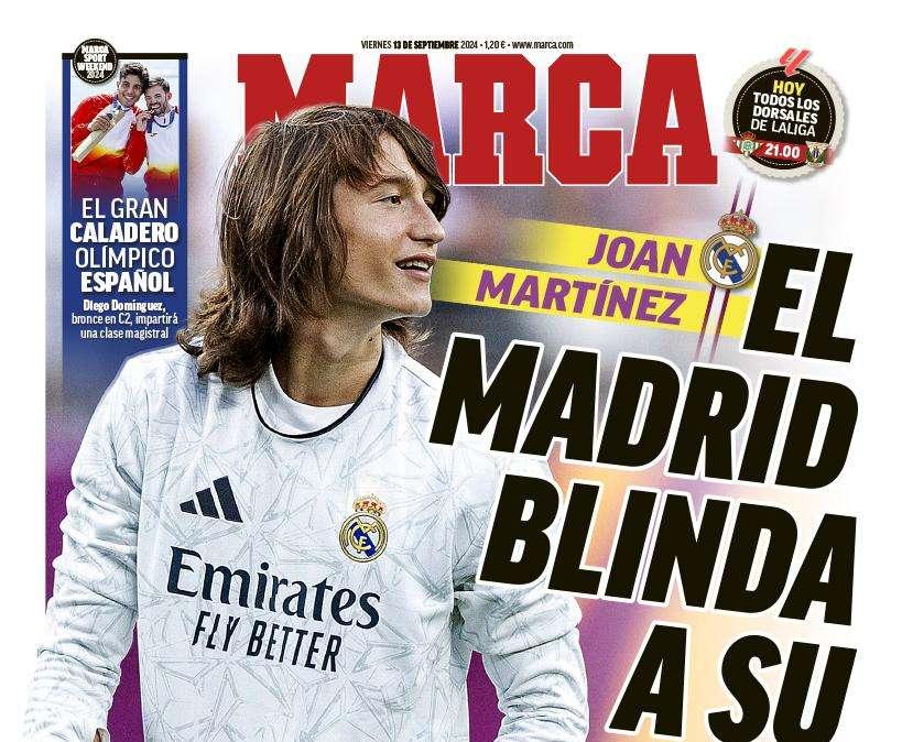 PORTADA | Marca: "El Madrid blinda a su joya"
