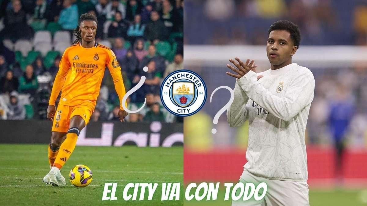 Rodrygo y Camavinga podrían salir en verano: Guardiola los quiere