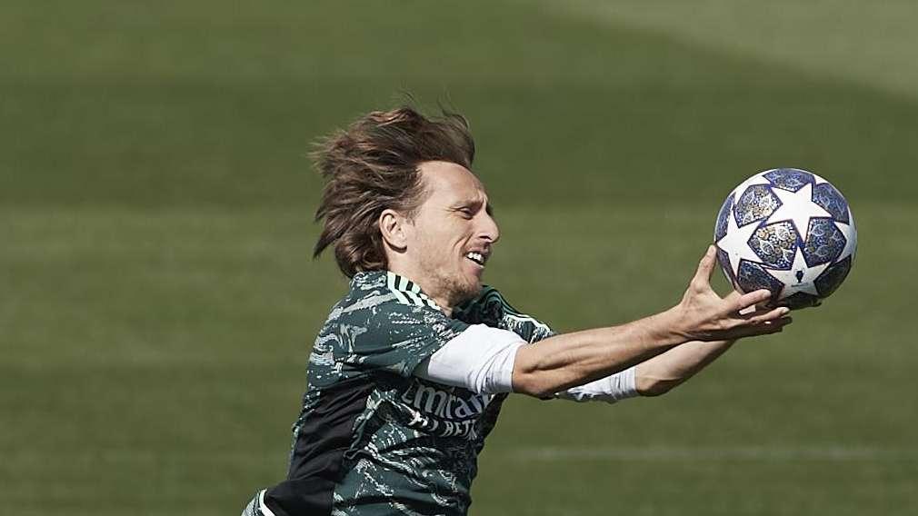 Sin noticias de Modric en el último entrenamiento del Real Madrid, y otra baja