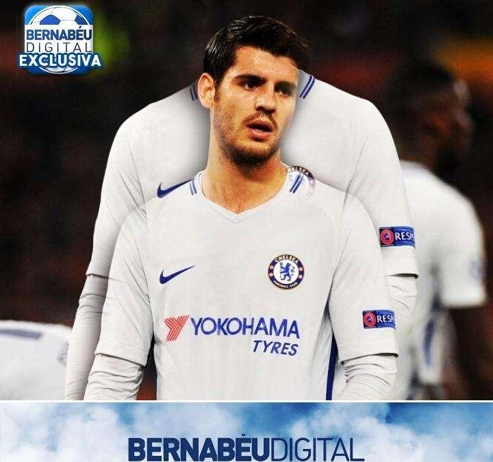EXCLUSIVA BD - Álvaro Morata quiere regresar al Real Madrid