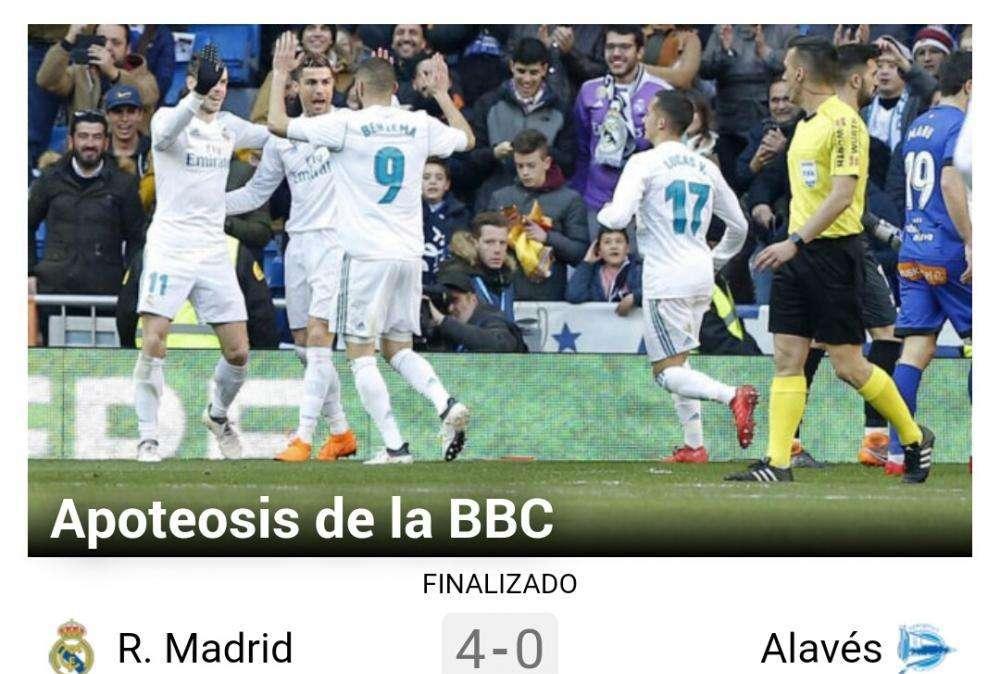 Marca señala la clave: "Apoteosis la BBC"