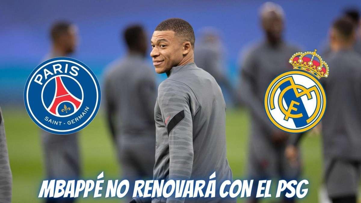 Mbappé 'pasa' del PSG y apunta a ser el sustituto de Benzema