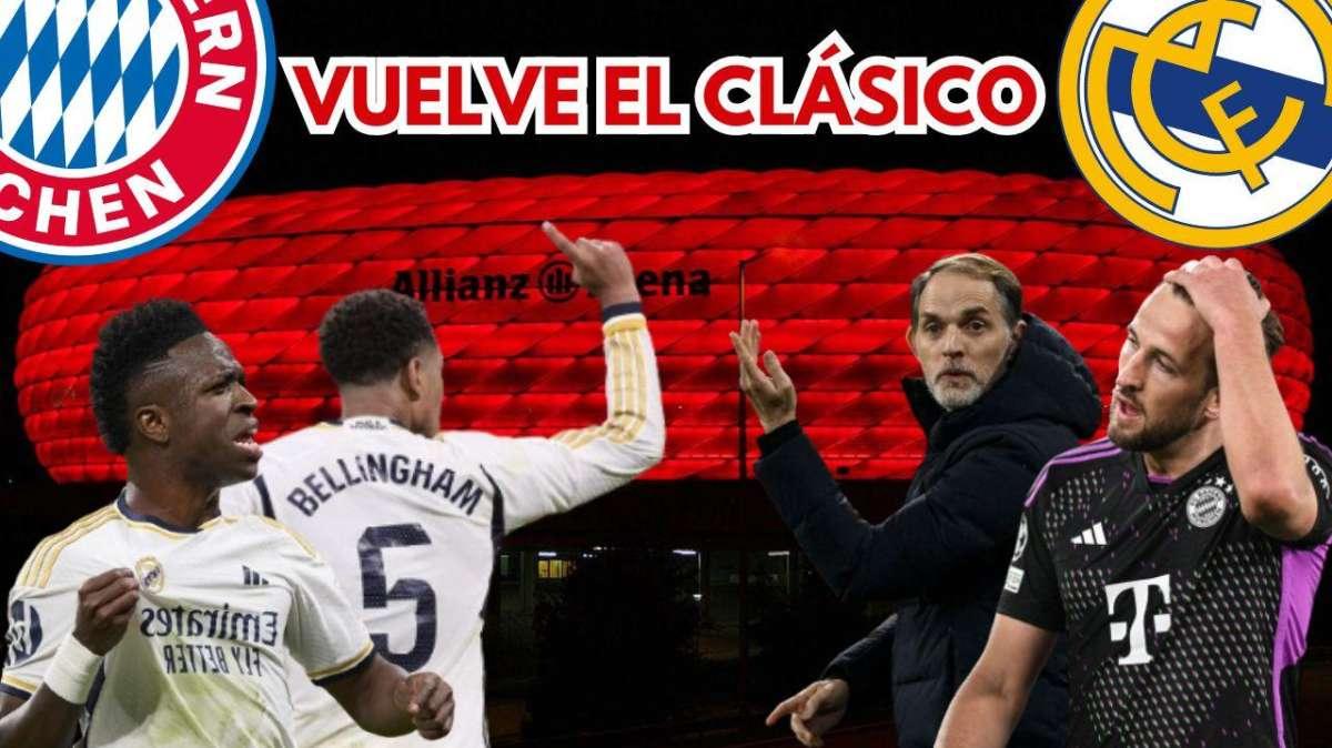 Que vuelvan a arder los árboles de Múnich: Bayern - Real Madrid
