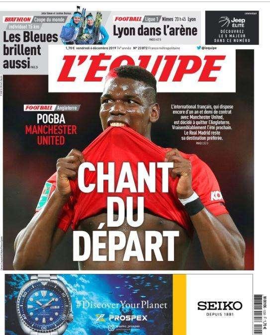 Fichajes, en Francia colocan a Pogba en el Real Madrid antes de la Eurocopa