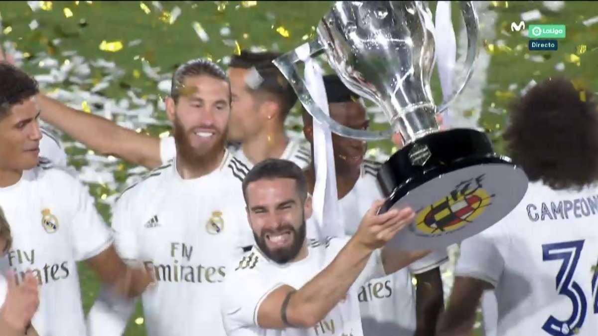 OFICIAL - Cinco madridistas en el once ideal de la Liga para la UEFA