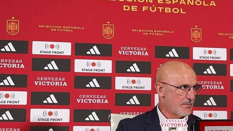 Luis de la Fuente en rueda de prensa: "Hoy nuestro rival éramos nosotros"
