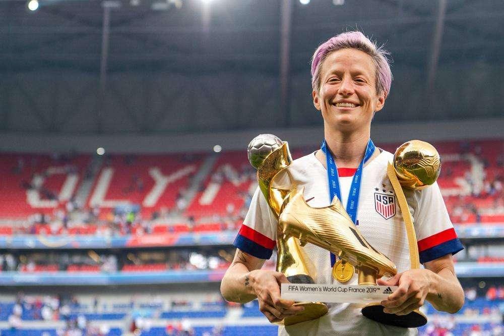 Rapinoe, elegida mejor jugadora de la temporada en la gala 'The Best'