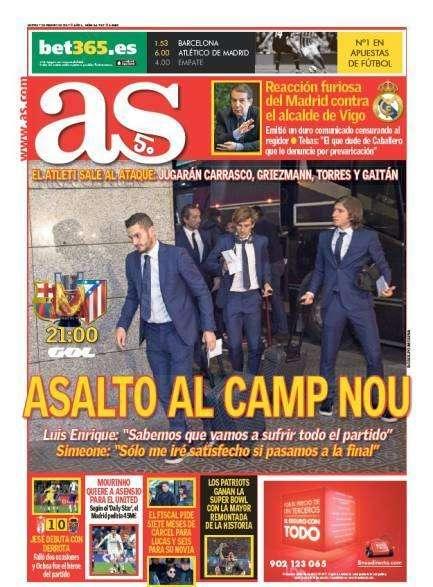 PORTADA - AS: "Asalto al Camp Nou"