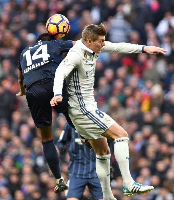 Kroos se perderá el partido ante Osasuna debido a la suspensión de ayer 