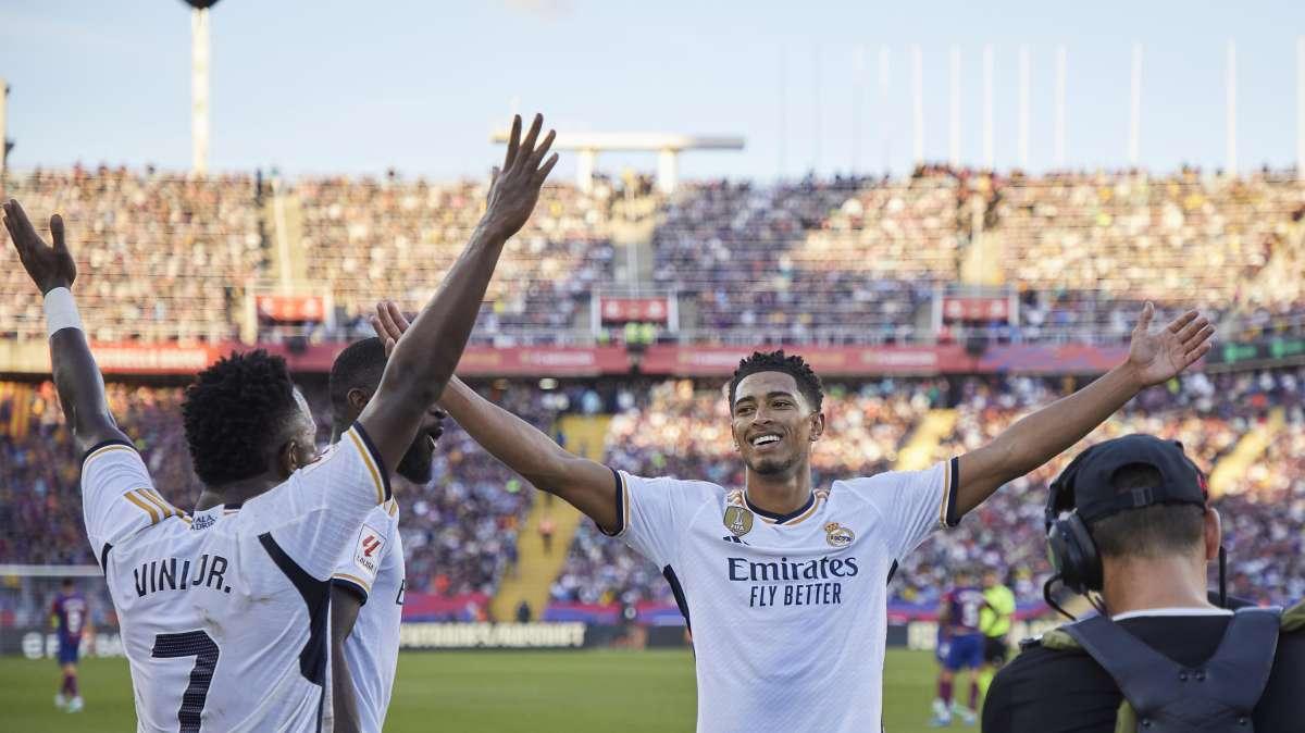 ¡Las mejores imágenes de la victoria del Real Madrid en el clásico!