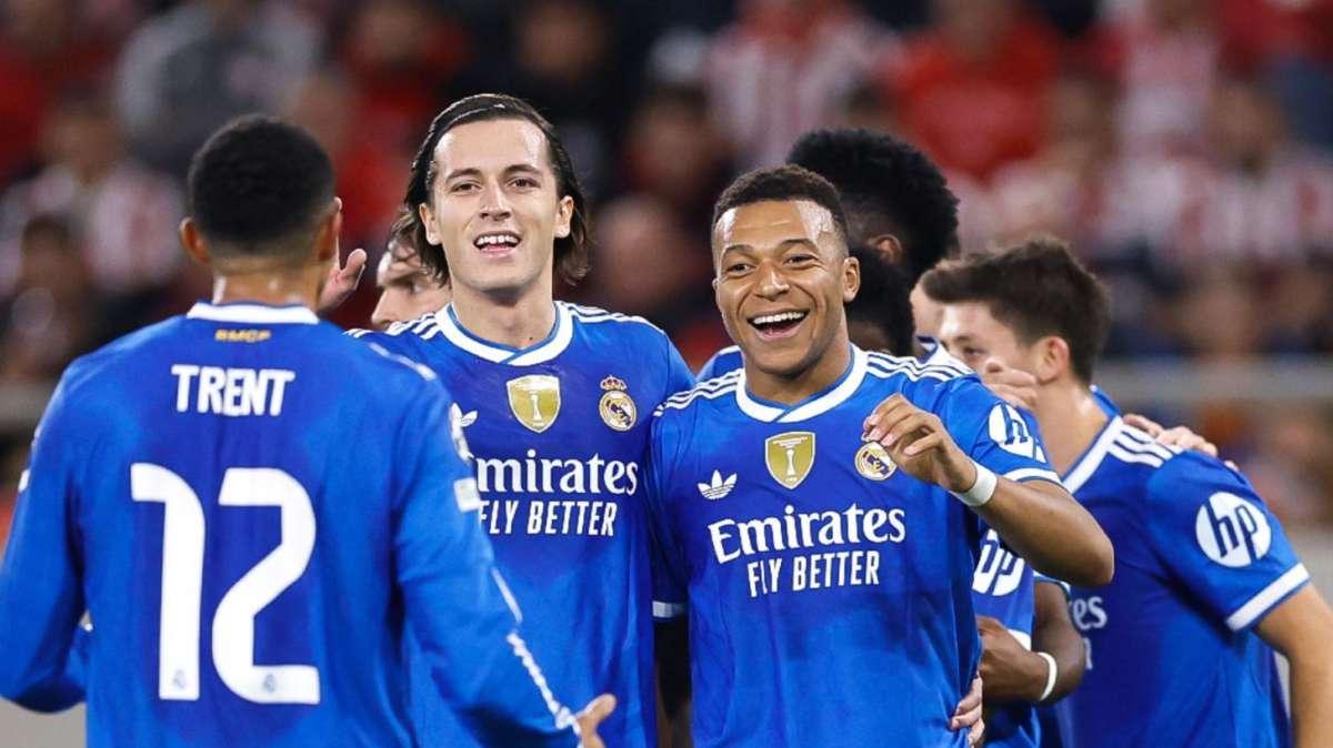 Adiós mala racha: el Real Madrid vuelve a la victoria frente al Olympiacos