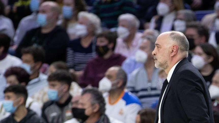 Pablo Laso, encantado con sus jugadores: "Lo han dado todo y estoy muy contento"