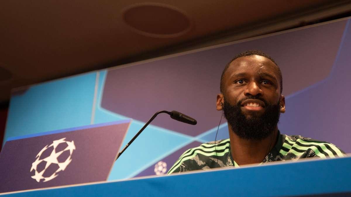 Antonio Rüdiger, en rueda de prensa: "No tengo que jugar todos los partidos en el Real Madrid"