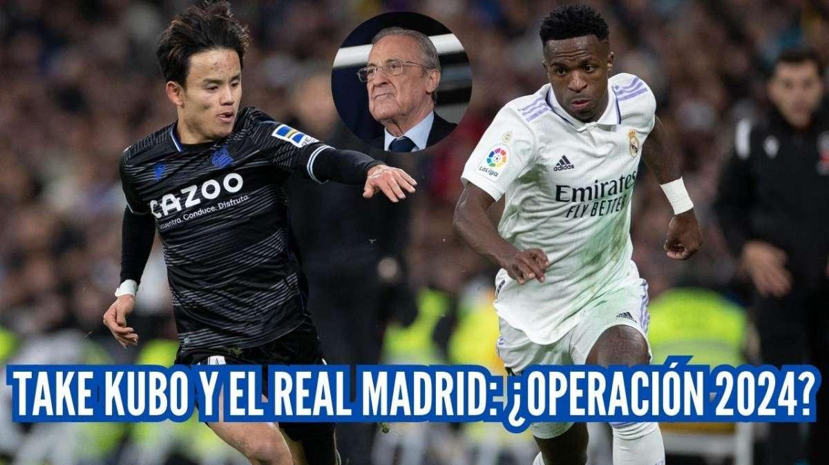 Operación Real Madrid - Take Kubo en 2024: la situación es clara