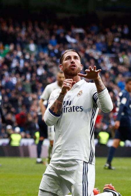 FOTO - Ramos recuerda su especial celebración en las redes sociales