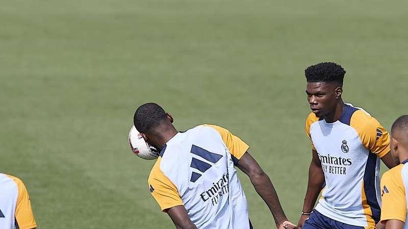 Comparecencia de Ancelotti y último entrenamiento antes del partido contra la Real