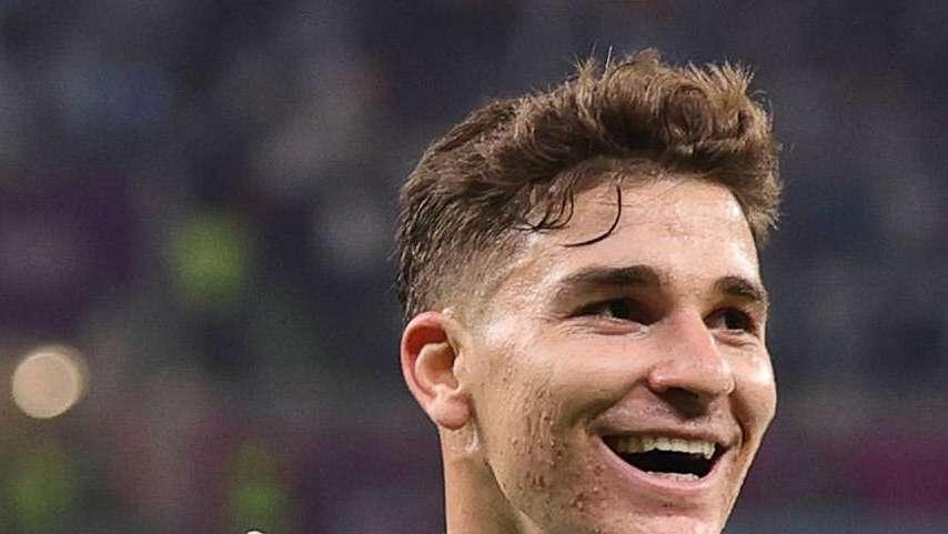 Julián Alvarez toma la palabra tras el penalti y felicita al Real Madrid