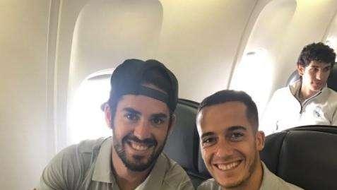 FOTO - El Madrid pone rumbo a Chicago