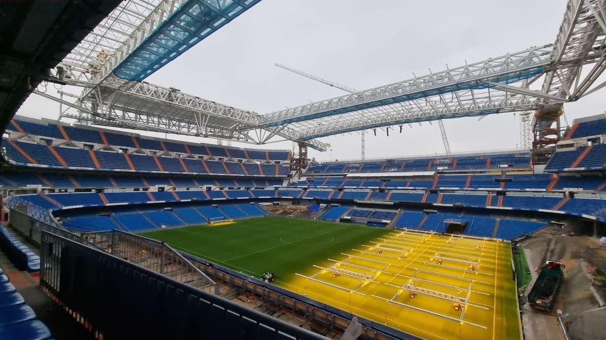 Así continúan las obras en el Santiago Bernabéu: la ampliación del cuarto anfiteatro coge ritmo