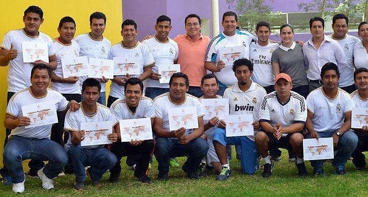 La Fundación Real Madrid imparte cursos en México