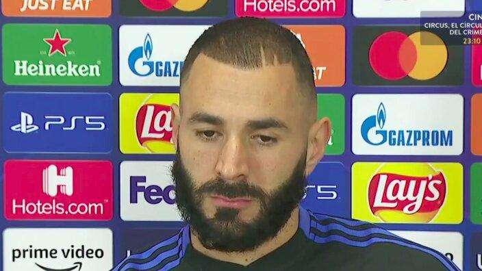 Karim Benzema en rueda de prensa: "Creo en Vinicius, es un jugador top. Mbappé..."
