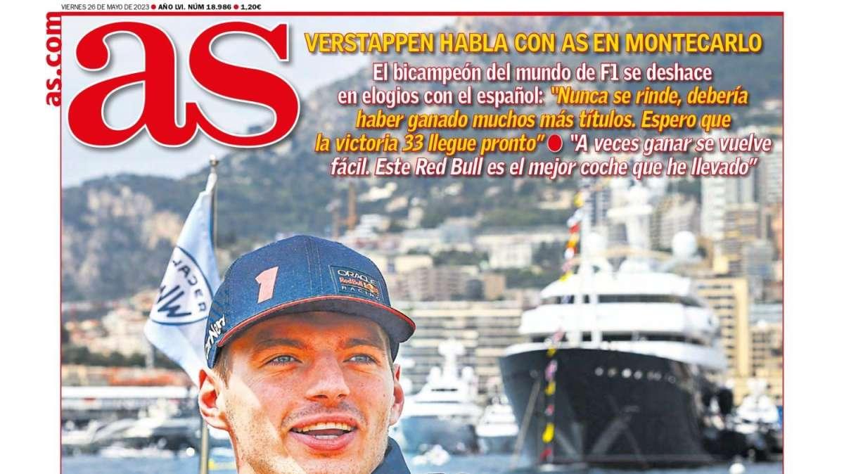 PORTADA | AS: "Vinicius, hasta 2027"