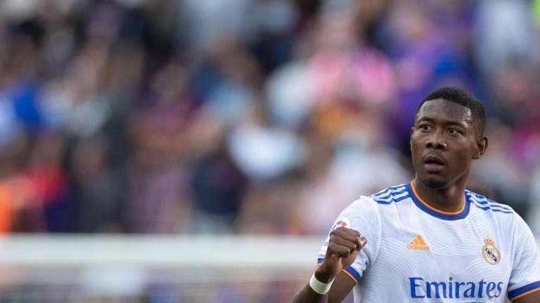 David Alaba, elegido jugador del mes por LaLiga tras su golazo al Barça