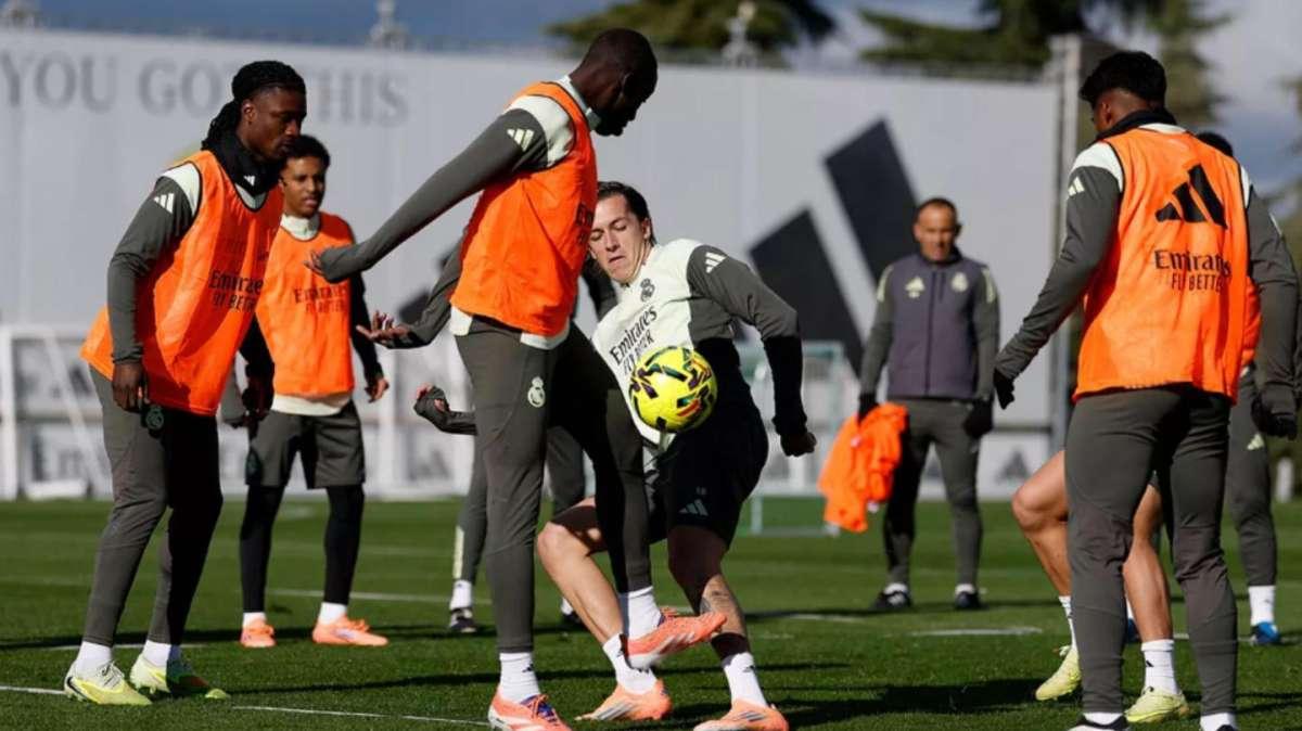 La gran esperanza del Real Madrid para la vuelta entrena con el grupo
