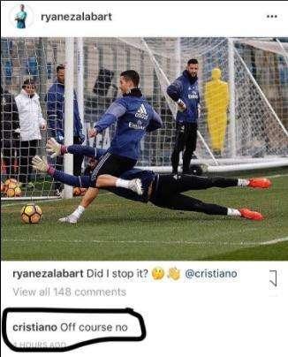 FOTO - Rubén Yáñez y Cristiano se 'enzarzan' en las redes 