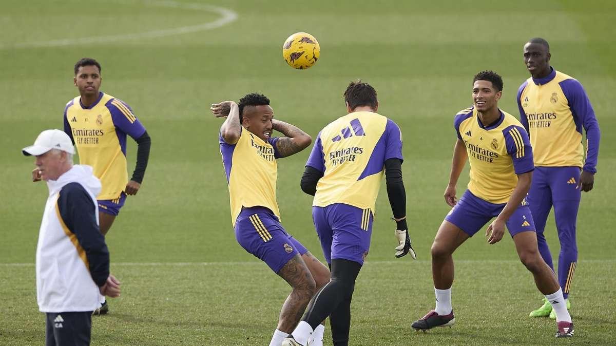 Informe del entrenamiento: el Real Madrid viajará a Pamplona con cinco bajas