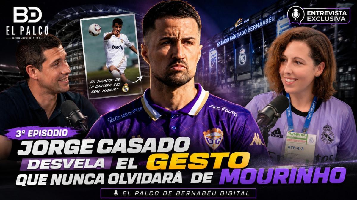 Jorge Casado: "Yo no quería fichar por el Real Madrid, pero mi padre me dijo que al Madrid no se le puede decir que no"