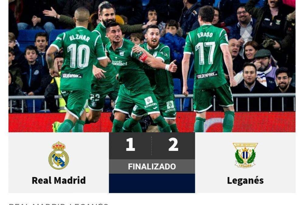 As sobre la eliminación del Real Madrid: "Pepinazo en el Bernabéu"