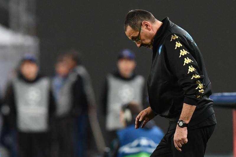Sarri: "La segunda mitad estuvo condicionada por el objetivo de remontar. Acusamos de falta de físico"