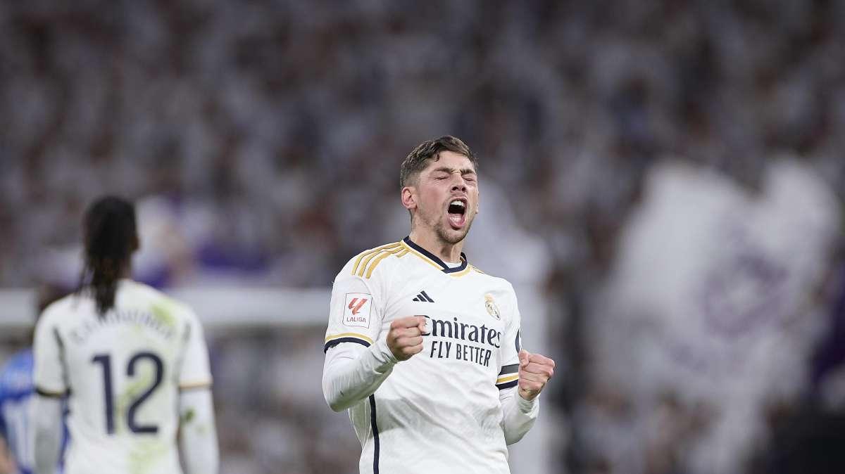 GOL DEL REAL MADRID | Fede Valverde pone el primero del partido