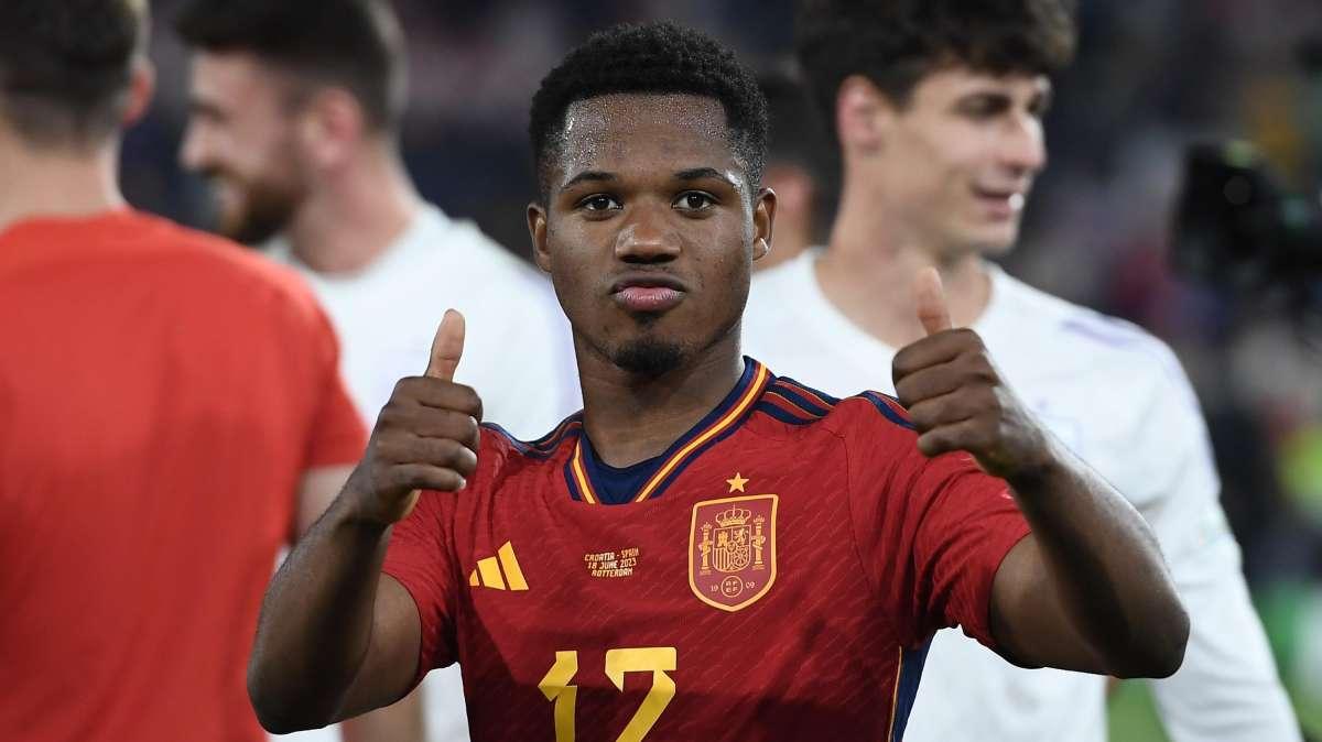"Si el Real Madrid llama a Ansu Fati, viene dando palmas"