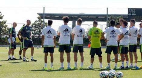 26 jugadores en el primer entrenamiento del Castilla