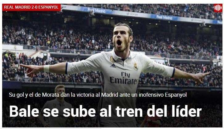 Marca lo tiene claro: "Bale se sube al tren del líder"